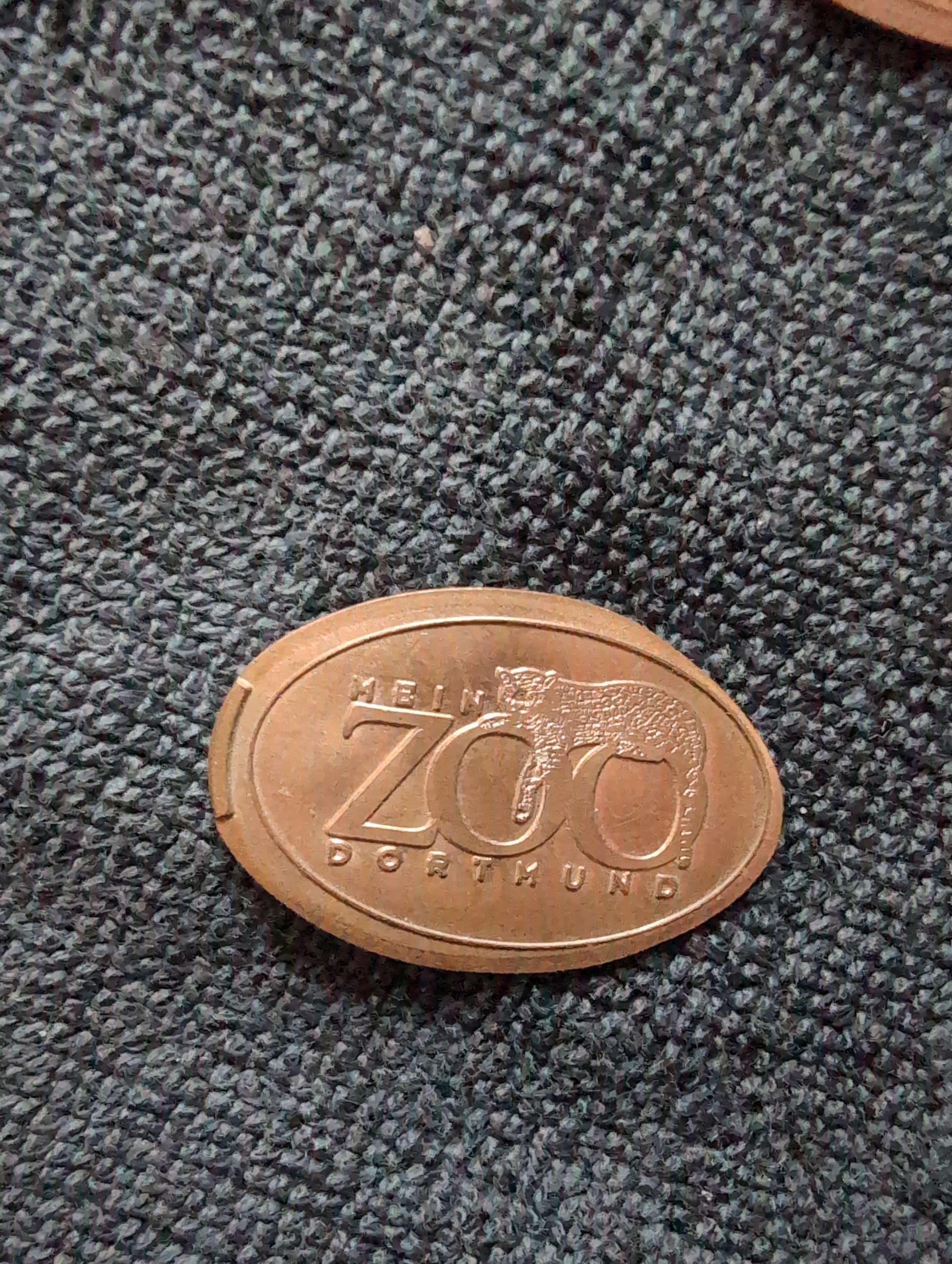 Souvenirmünze Zoo A1 & A2 in Dortmund