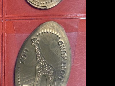 Souvenirmünze – Motiv von Münzautomat Zoo A1 & A2 (Dortmund)