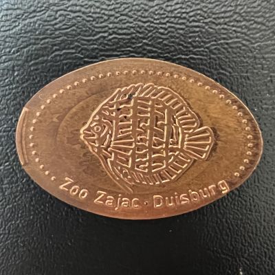Souvenirmünze – Motiv von Münzautomat Zoo Zajac (Duisburg)