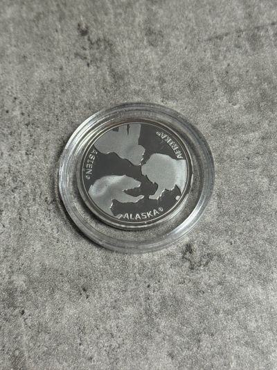 Afrika/Asien/Alaska – Souvenir Medaille – Vorderseite