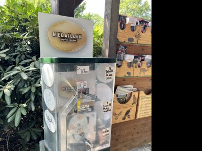 Souvenirmünze – Motiv von Münzautomat Naturwildpark Granat (Haltern-Lavesum)