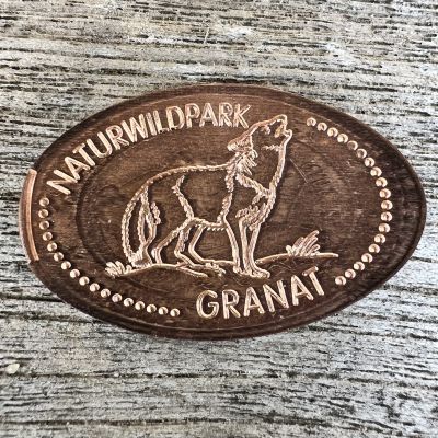 Souvenirmünze – Motiv von Münzautomat Naturwildpark Granat (Haltern-Lavesum)