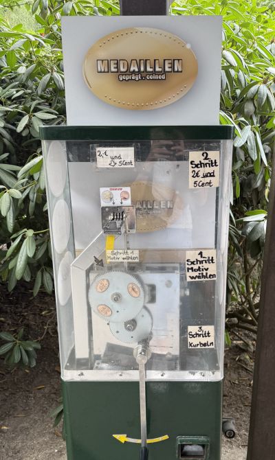 Münzautomat Naturwildpark Granat in Haltern-Lavesum – Titelbild