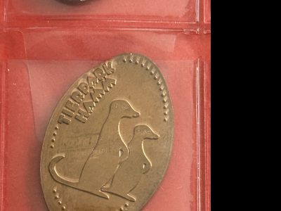 Souvenirmünze – Motiv von Münzautomat Tierpark (Hamm)