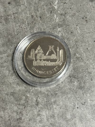 Landschaftspark Hohe Mark – Souvenir Medaille – Rückseite