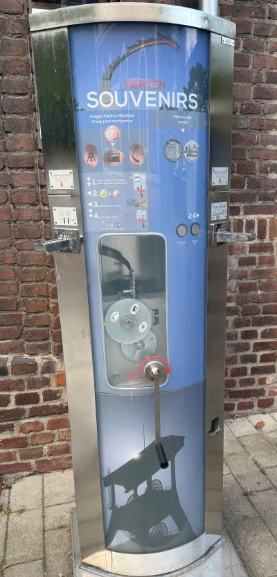 Münzautomat Zeche Ewald in Herten – Titelbild
