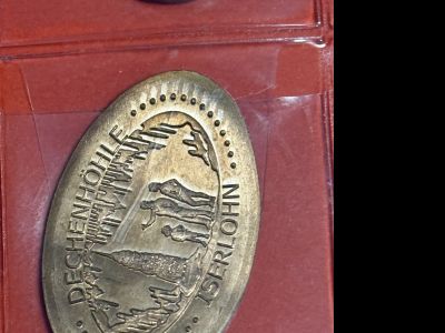 Souvenirmünze – Motiv von Münzautomat Dechenhöhle (Iserlohn)