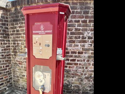 Souvenirmünze – Motiv von Münzautomat Wasserburg Anholt (Isselburg)