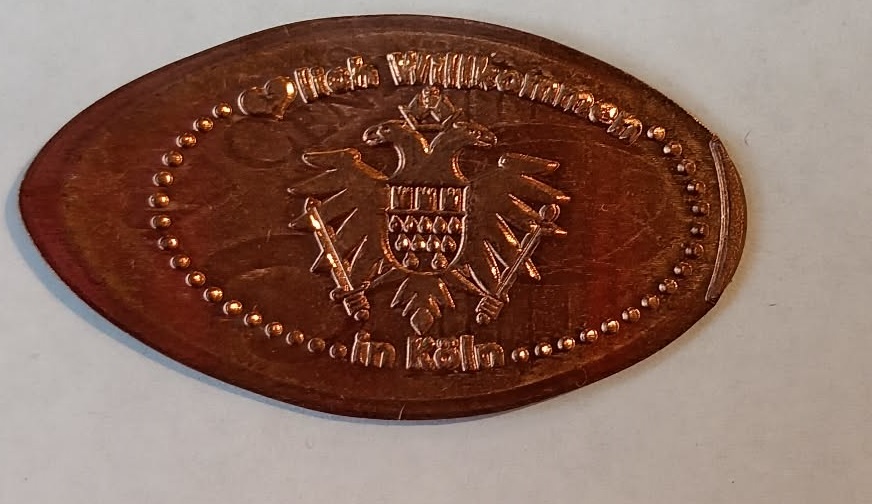 Souvenirmünze Hohe Straße