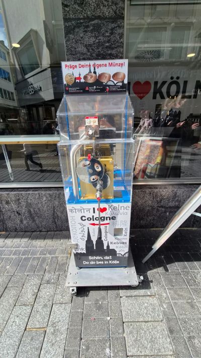Münzautomat Hohe Straße in Köln