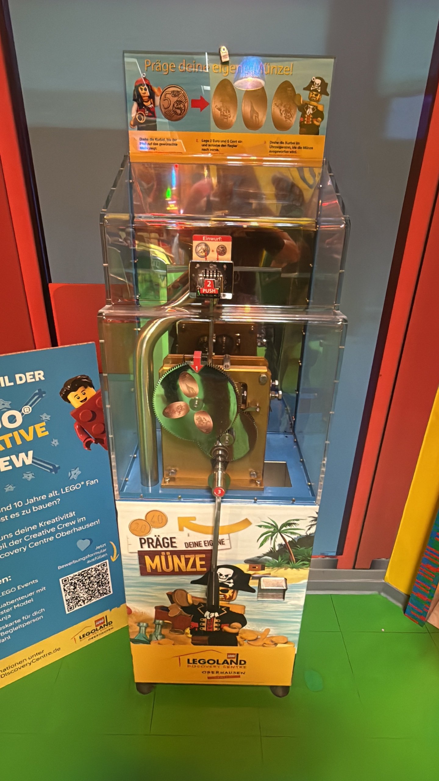 Münzautomat Legoland in Oberhausen