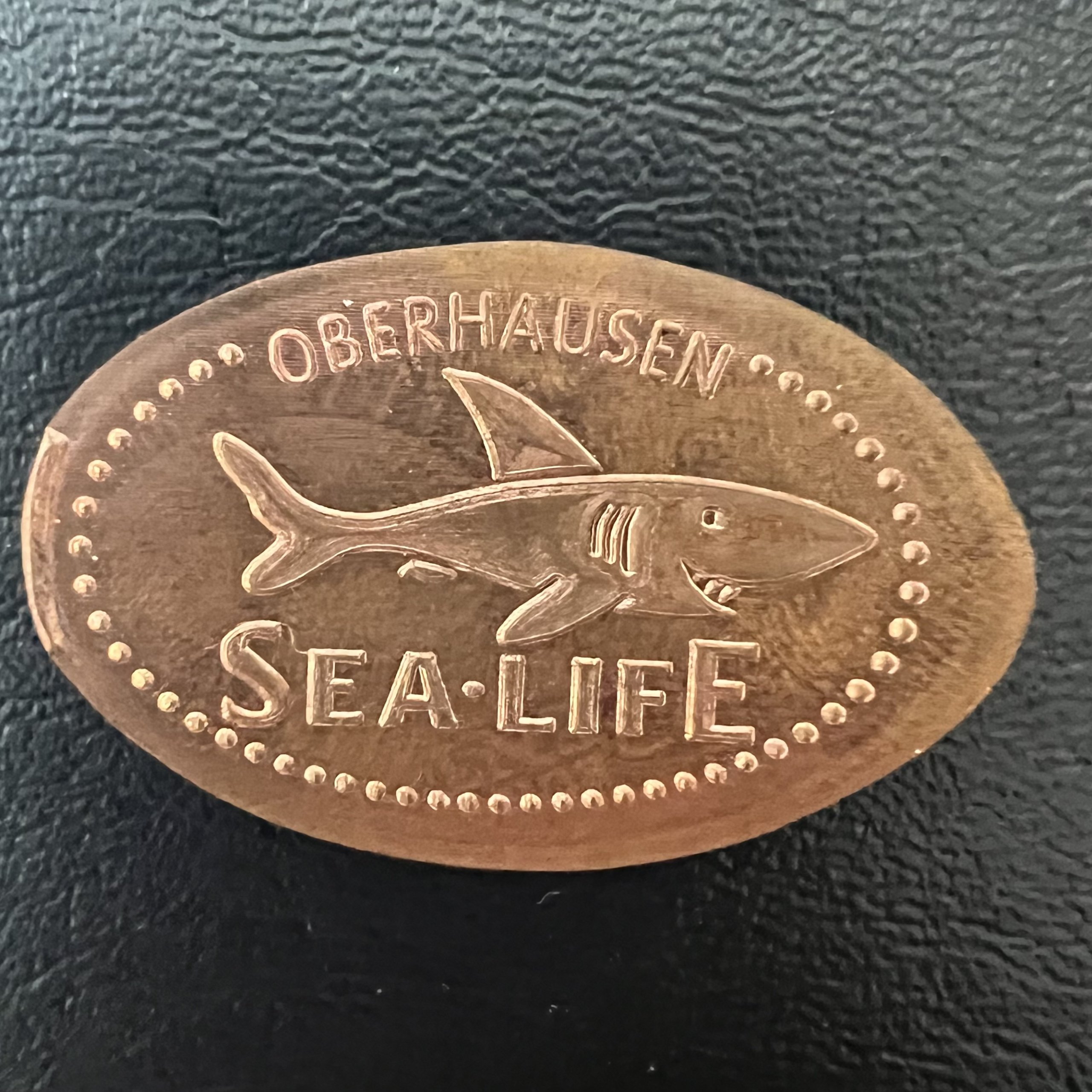 Souvenirmünze Sea Life A2-A4 in Oberhausen