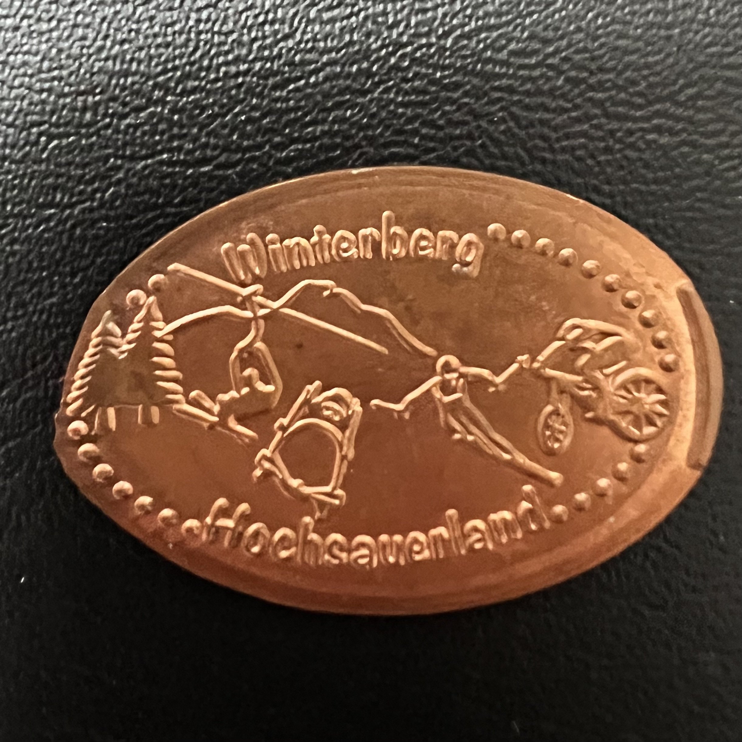 Souvenirmünze Outdoor 842 in Winterberg