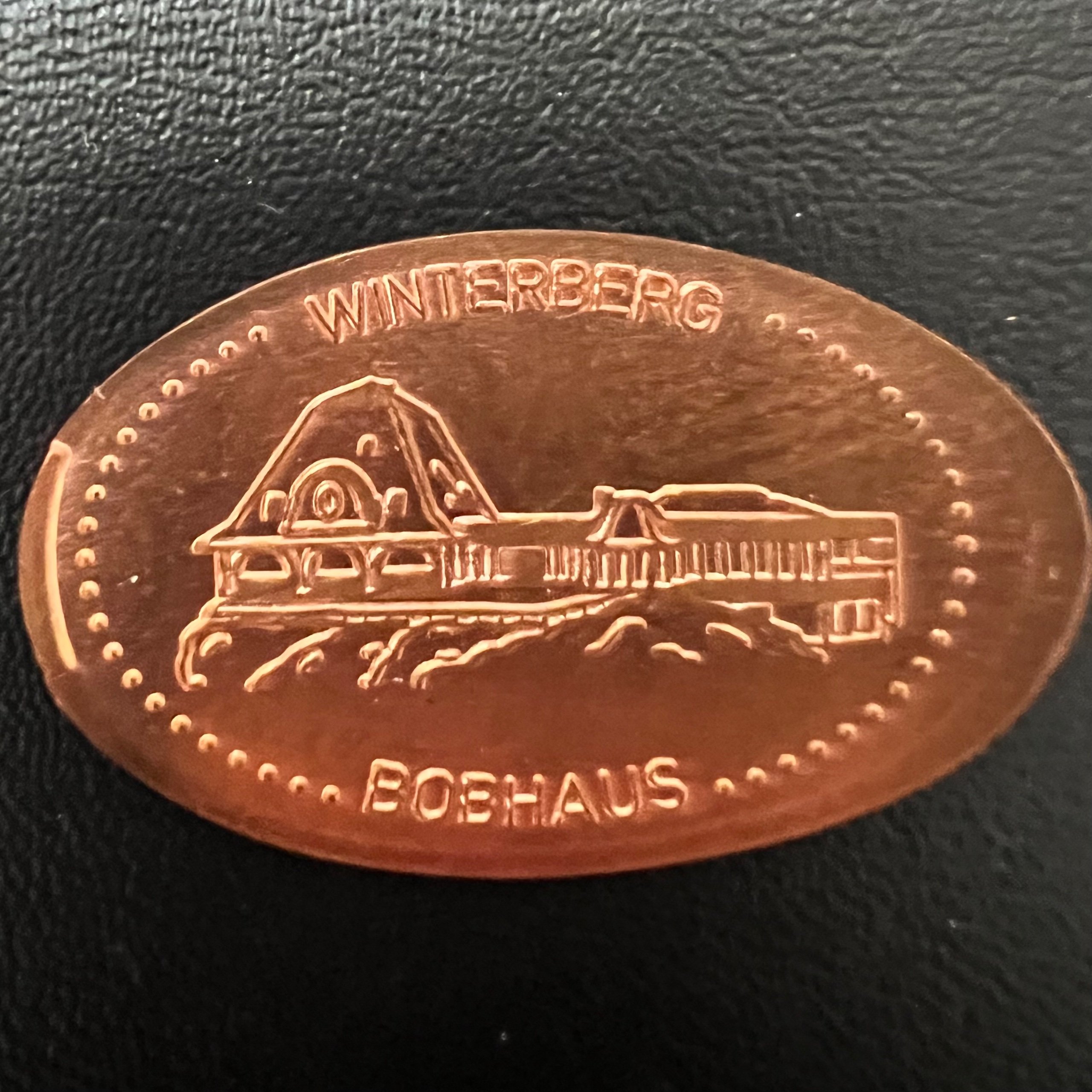 Souvenirmünze Rodel & Bobbahn in Winterberg