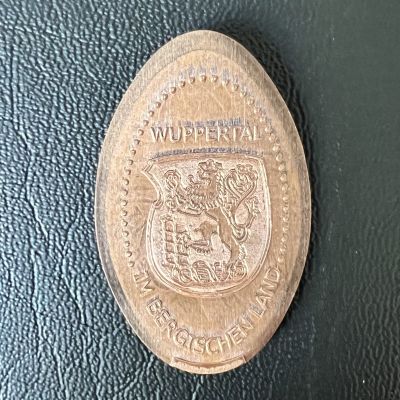 Souvenirmünze – Motiv von Münzautomat Stadion am Zoo (Wuppertal)