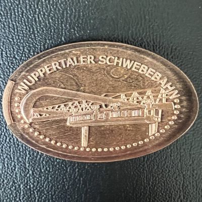 Souvenirmünze – Motiv von Münzautomat Stadion am Zoo (Wuppertal)