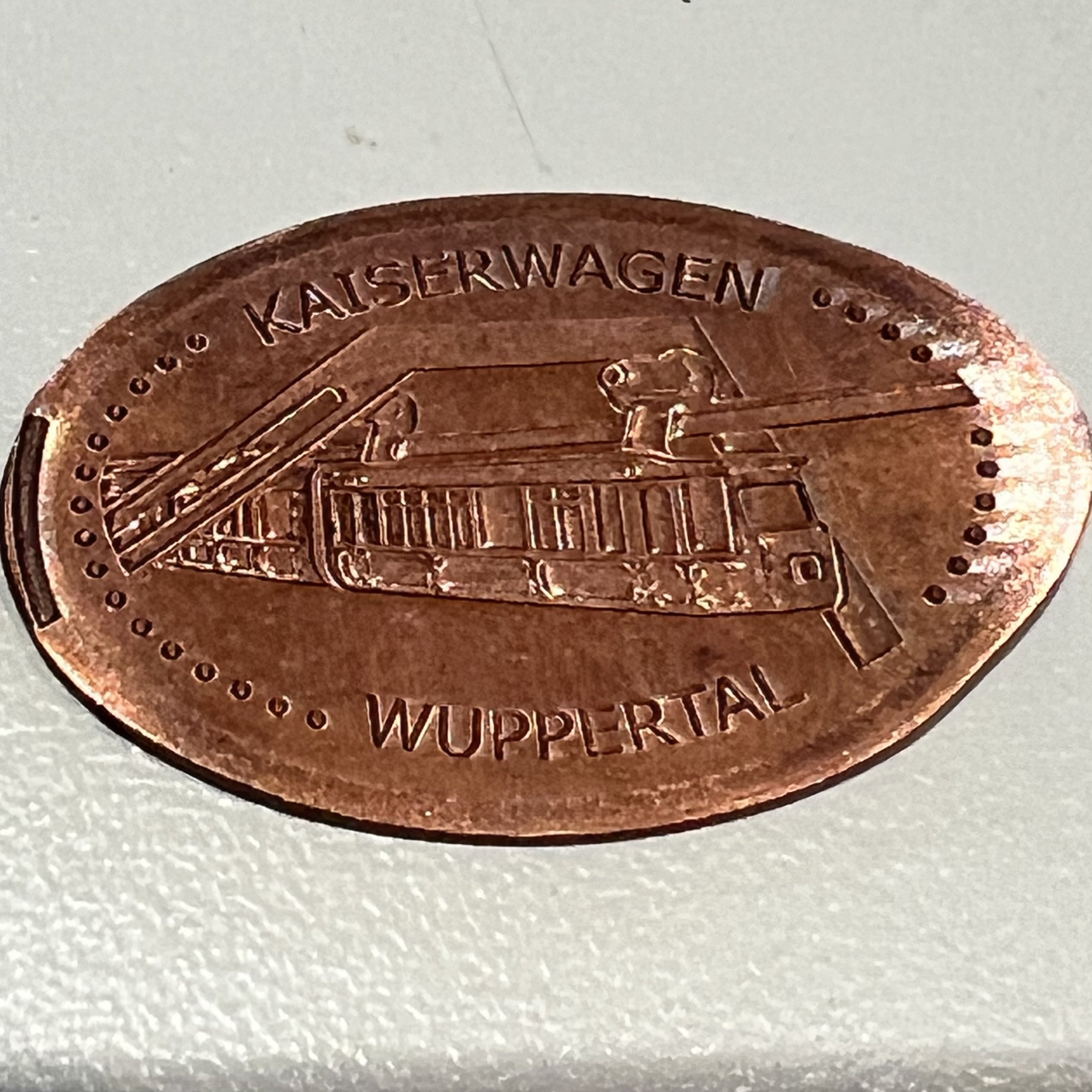 Souvenirmünze Wuppertal-Vohwinkel