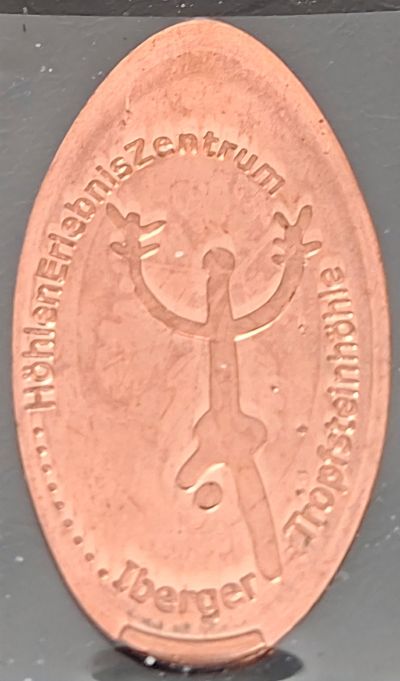 Souvenir coin – design from coin machine Höhlen Erlebnis Zentrum (Bad Grund)