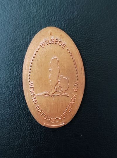 Souvenirmünze – Motiv von Münzautomat Milchhalle Wilsede (Bispingen)