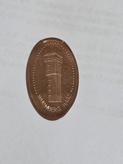 Souvenirmünze – Motiv von Münzautomat Wurmberg (Braunlage)