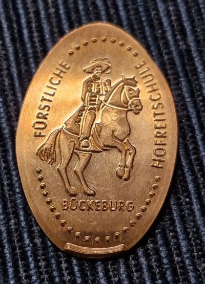 Souvenirmünze Fürstliche Hofreitschule
