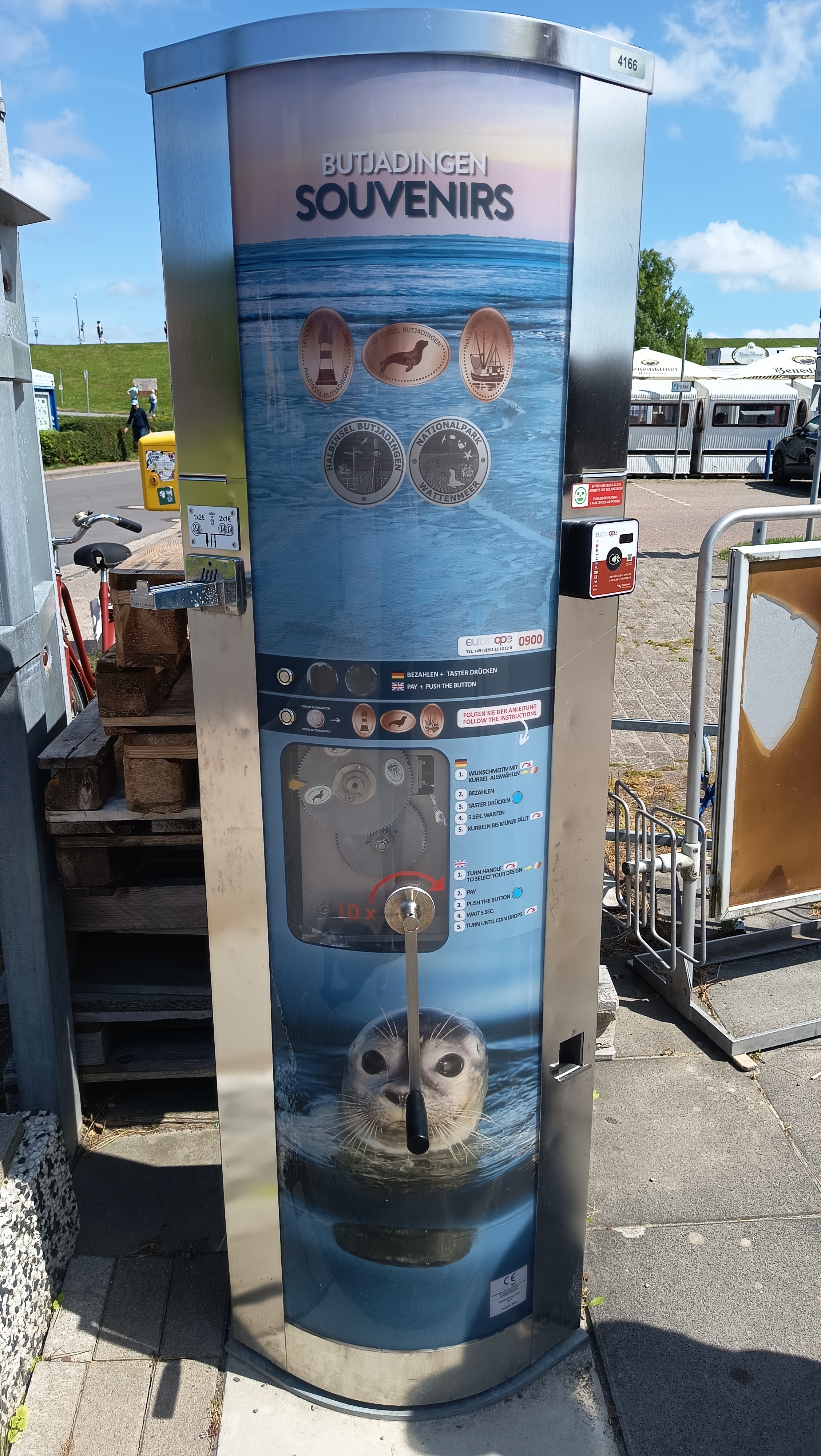 Münzautomat Strandallee in Butjadingen