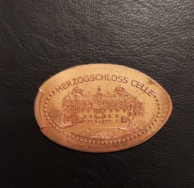 Souvenirmünze – Motiv von Münzautomat Schloss Celle (Celle)