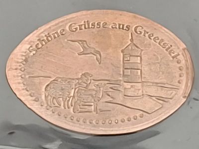 Pièce souvenir Dit & Dat à Greetsiel