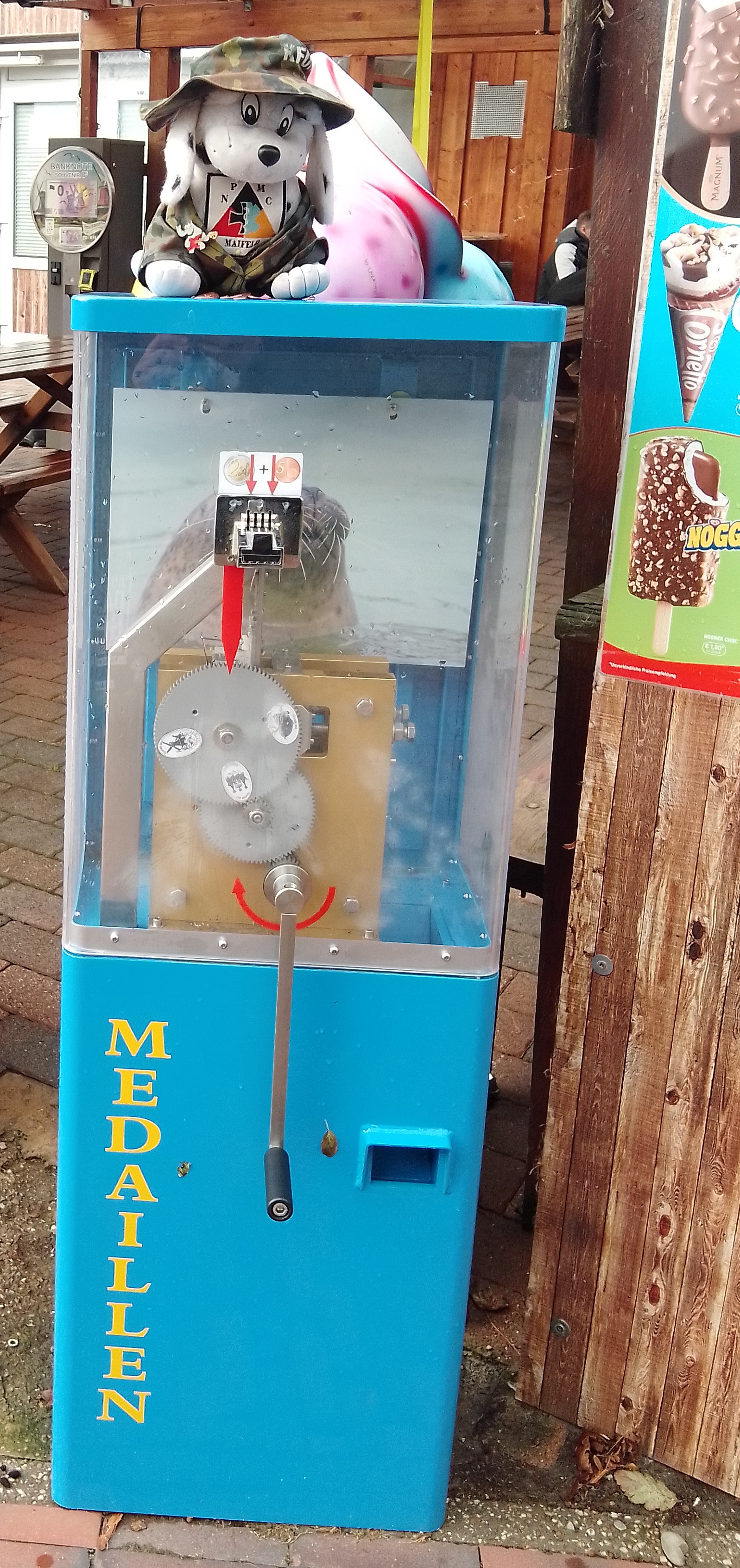 Münzautomat Kaufhaus Meeresbrise in Greetsiel