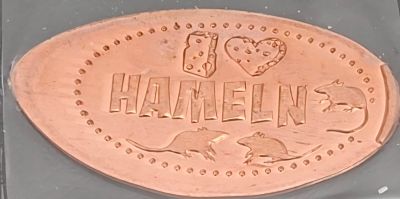 Pièce souvenir – motif de la machine Alt Hameln (Hameln)