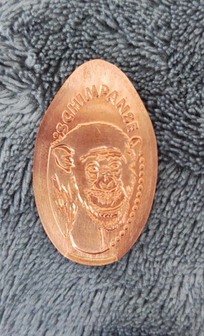 Souvenirmünze – Motiv von Münzautomat Zool.Garten Afi Mountain A2 (Hannover)