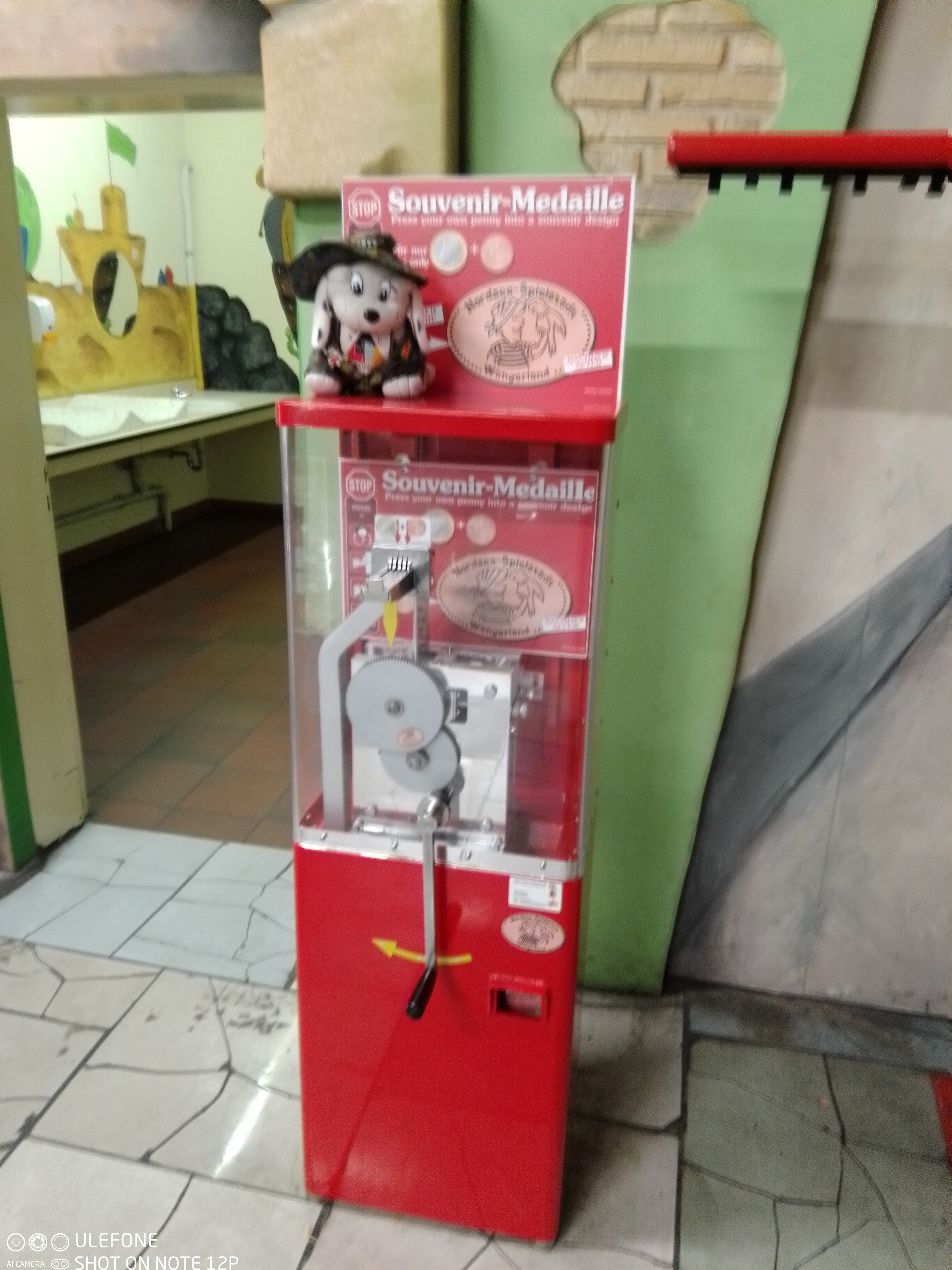 Münzautomat Nordsee Spielstadt in Wangerland