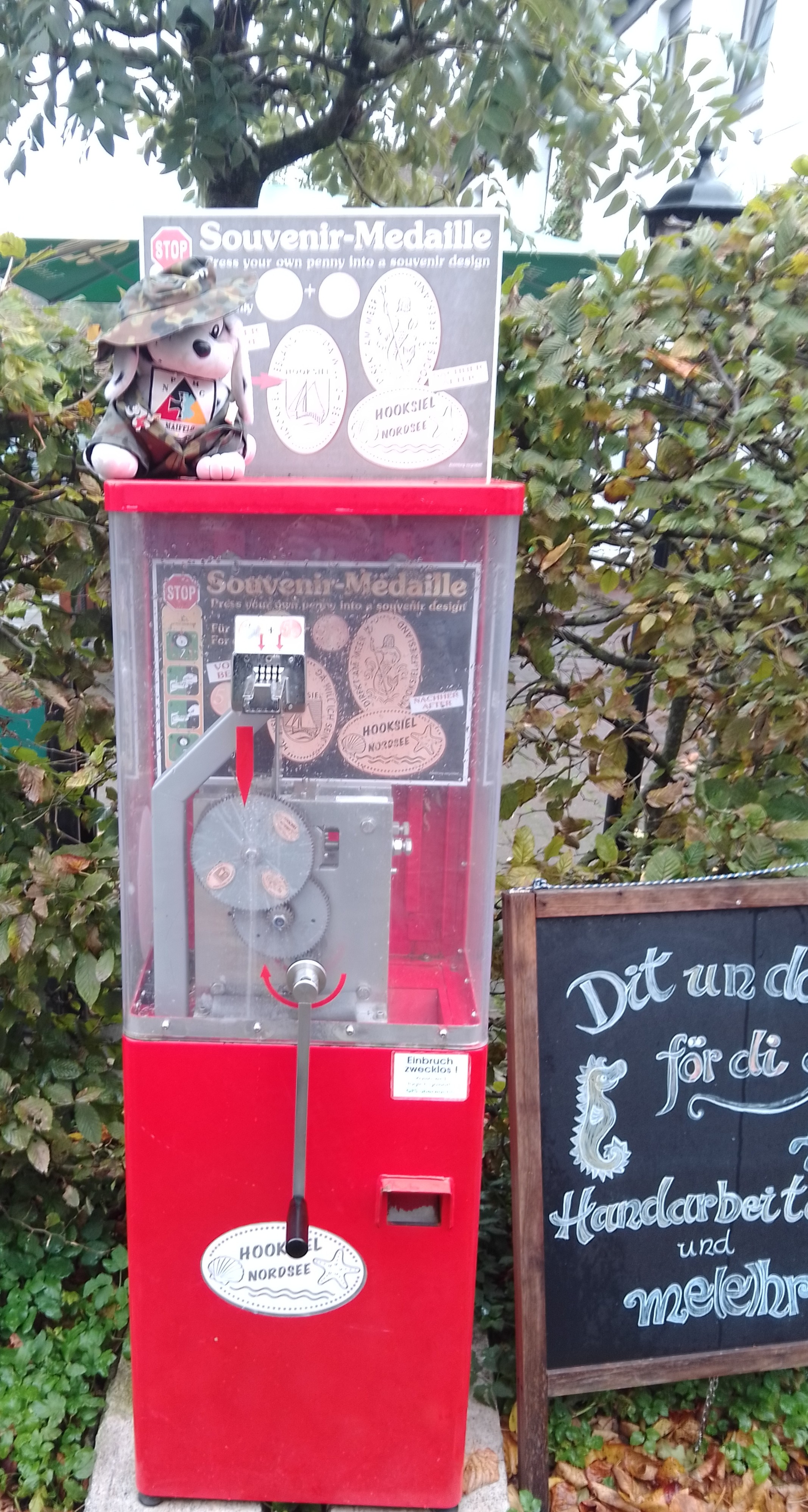 Münzautomat Mayas Cafe & Bistro in Wangerland