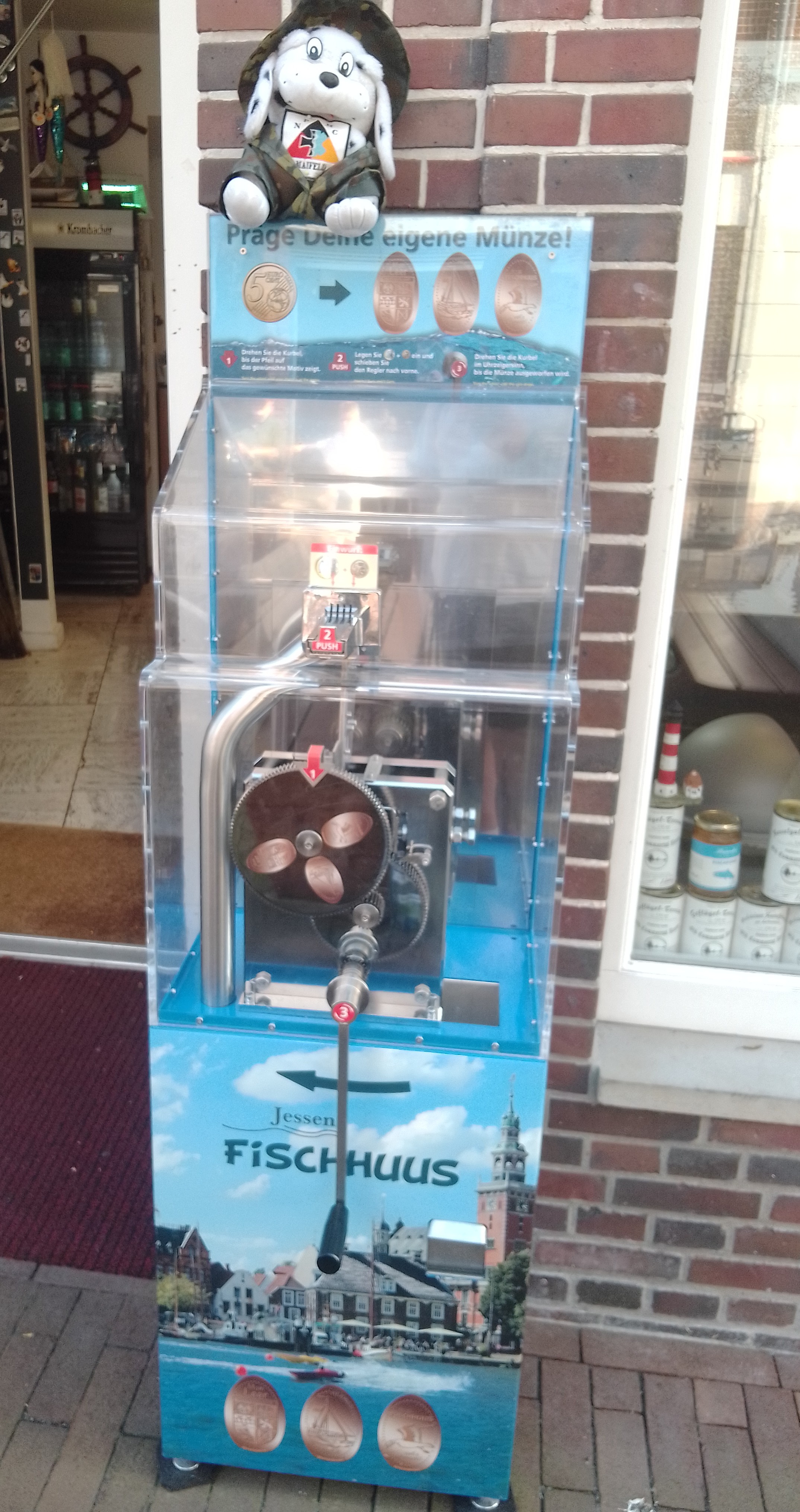 Münzautomat Jessens Fischhuus in Leer