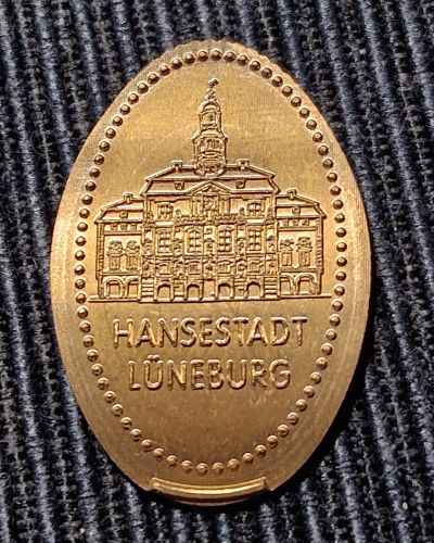 Moneda de recuerdo Rathaus en Lüneburg