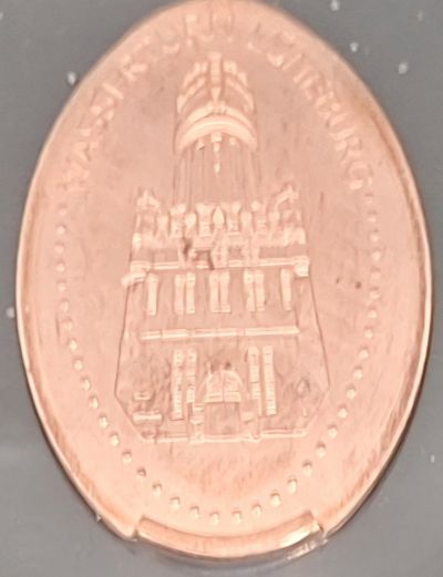 Souvenirmünze – Motiv von Münzautomat Wasserturm (Lüneburg)