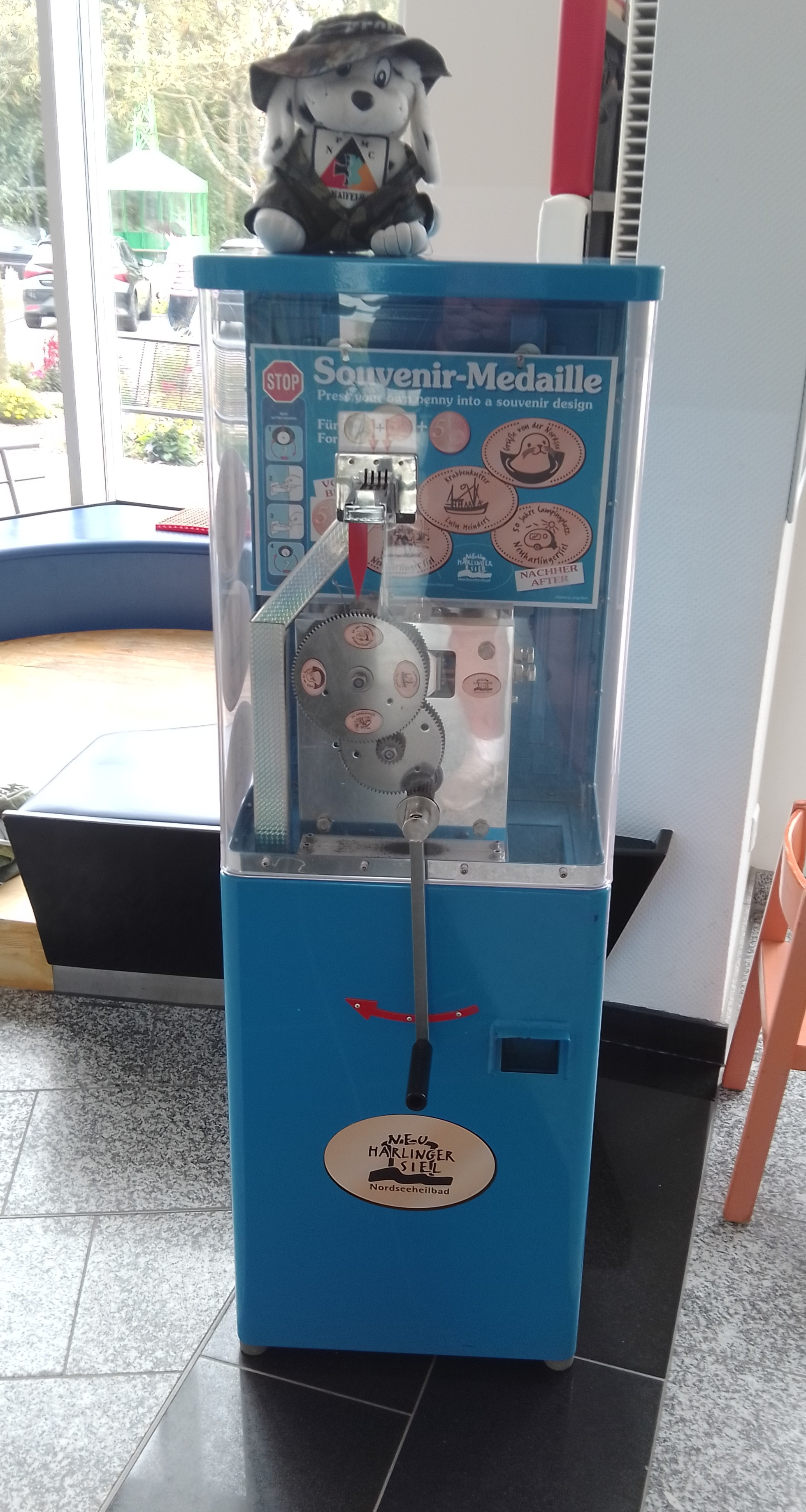 Münzautomat Touristeninformation in Neuharlingersiel