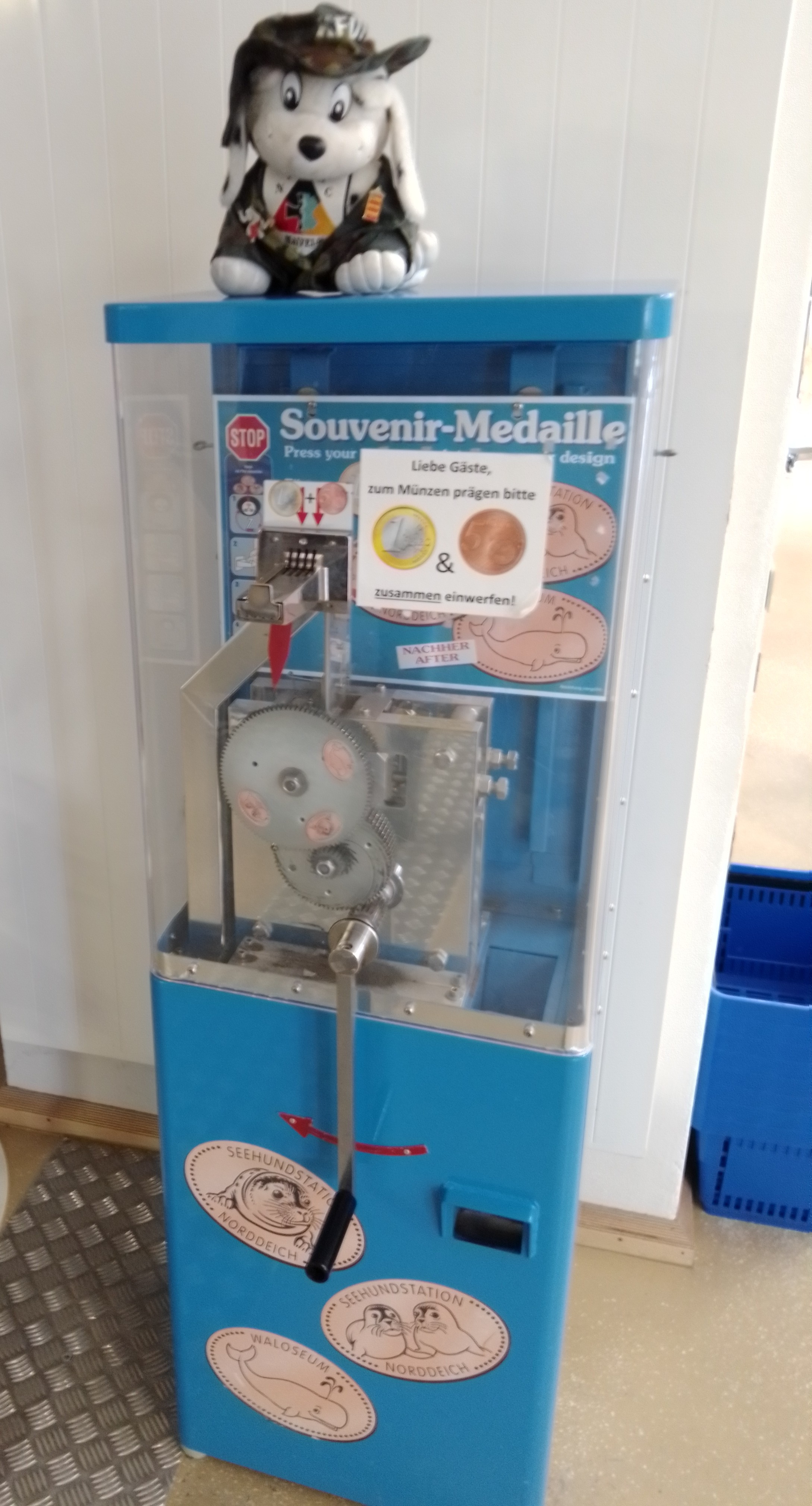 Münzautomat Seehundstation A3 in Norden