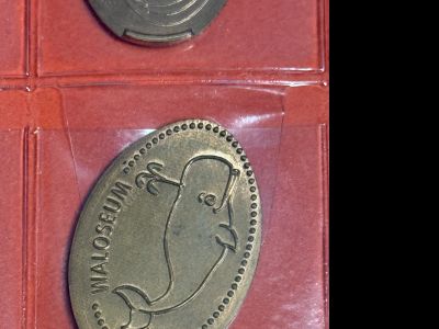 Souvenirmünze – Motiv von Münzautomat Waloseum A8 (Norden Norddeich)