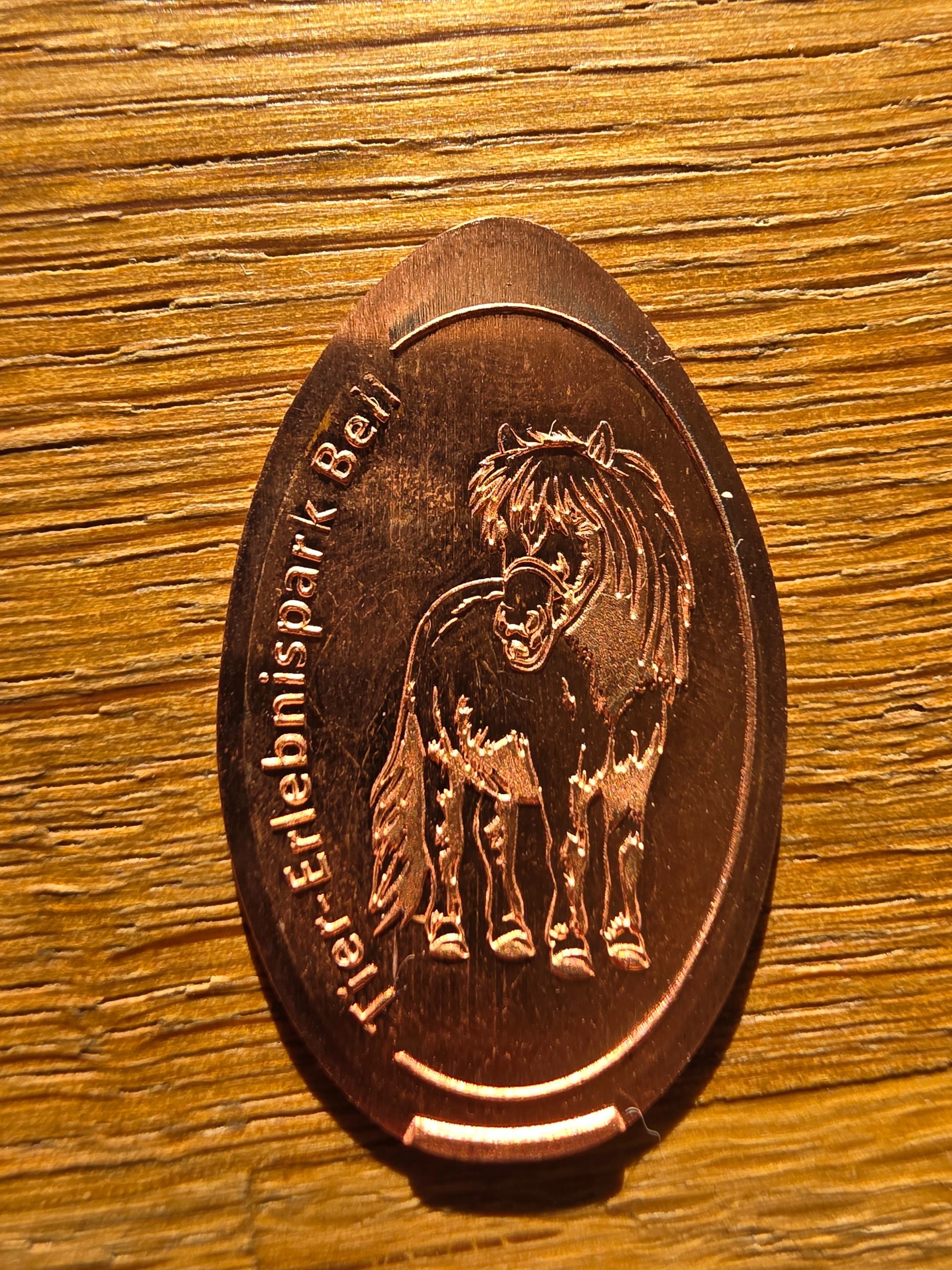Souvenirmünze Tier-Erlebnispark A1+A2