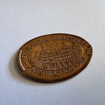 Souvenirmünze – Motiv von Münzautomat Sterzing Stadtplatz (Sterzing)