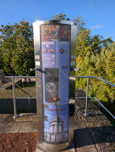Münzautomat Burschenschaftsdenkmal in Eisenach – Titelbild
