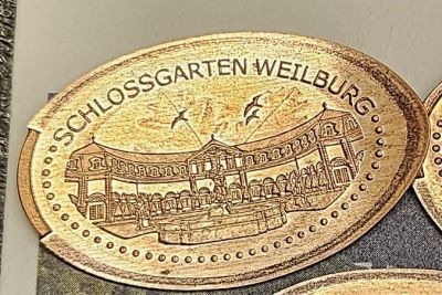 Souvenirmünze – Motiv von Münzautomat Weilburg Tourist Info (Weilburg)