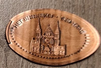 Souvenirmünze – Motiv von Münzautomat Souvenir Shop "Holland" (Den Haag)