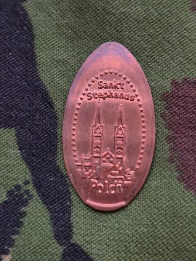Souvenirmünze – Motiv von Münzautomat Alter Bahnhof Polch (Polch)