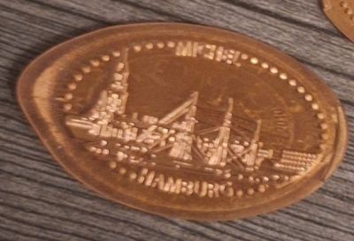 Souvenirmünze – Motiv von Münzautomat Hamburger Michel (Hamburg)