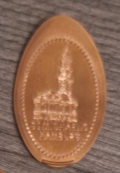 Souvenirmünze – Motiv von Münzautomat Hamburger Michel (Hamburg)