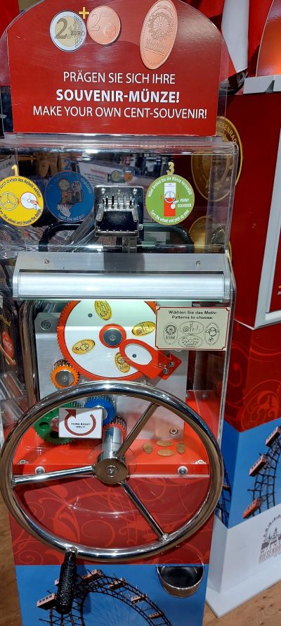 Münzautomat Prater Wien Riesenrad in Wien – Titelbild