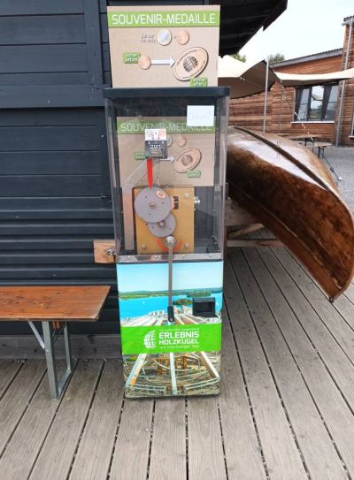 Münzautomat Erlebnisholzkugel in Steinberg am See – Titelbild