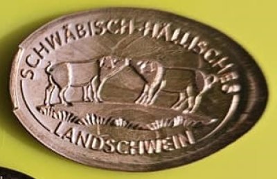 Souvenirmünze – Motiv von Münzautomat Oberpfälzer Freilandmuseum (Nabburg)